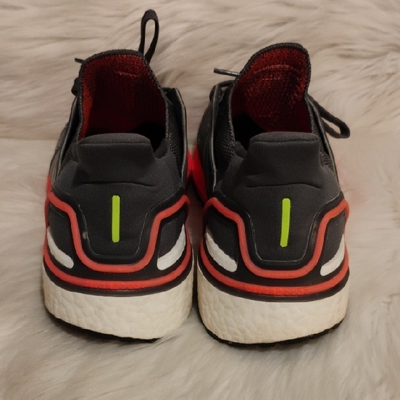 SALE! Adidas Grey & Pink Ultraboost Athletic Sneakers (X-65 CRATE) - Picture 5 of 12